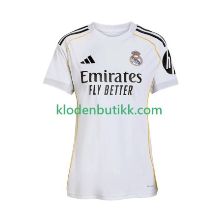 Real Madrid Dame Hjemme Fotballdrakt 2025/26 Kortermet